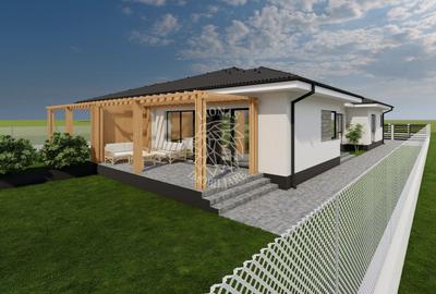 Casa Finisata 4 camere 107 mp-terasa-teren 388 mp-Aerodrom - 1