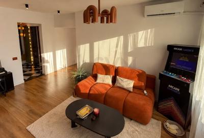 Apartament cu 3 camere decomandat, mobilat în Iancului