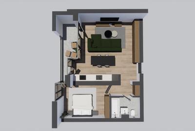 Apartament 2 camere, etaj 9 , Alenia Botanic Park - 3