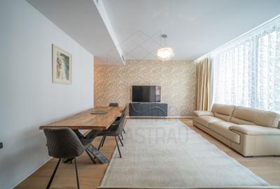Apartament cu 3 camere decomandat, mobilat în Herăstrău