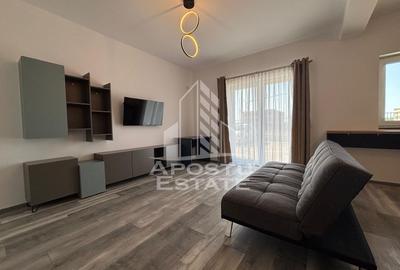 Apartament cu 2 camere semidecomandat, mobilat în Torontalului