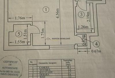 Garsonieră complet renovată 2026 | Etaj 1 | Gara de Nord I Comision 0 - 9