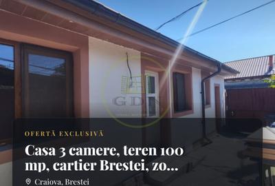 Casă individuală cu 3 camere în Brestei