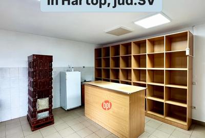 SE INCHIRIAZA Spatiu Comercial + Locuinta de serviciu, in Hârtop, jud.Suceava - 1