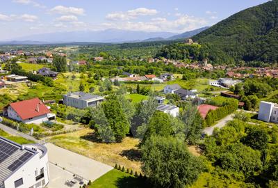 Teren 1340 mp în Cisnădioara – Cu Vedere la Cetatea Medievală și Munții Făgăraș - 9
