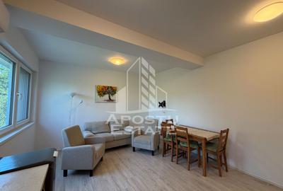 Apartament cu 2 camere semidecomandat, mobilat în Dumbrăvița