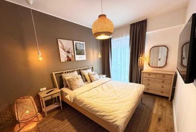 Apartament cu 2 camere semidecomandat, mobilat în Sisești