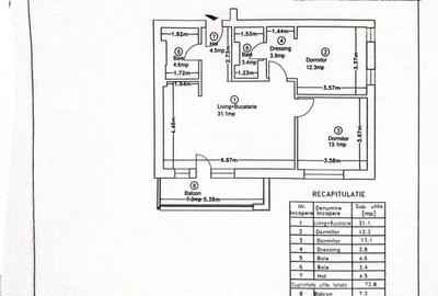 Apartament 3 Camere - 80 MP - 2 Bai - MTM Pipera Lake - Comision 0% - Pipera - 15