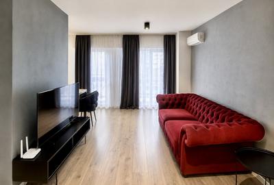 Apartament cu 2 camere semidecomandat, mobilat în Floreasca
