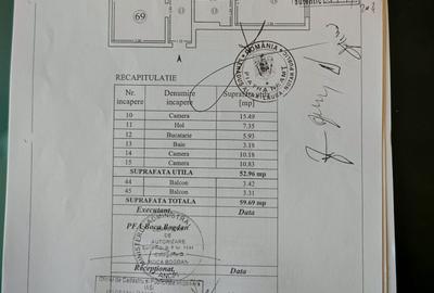 Apartament de vanzare, 3 camere, decomandat, 52 mp, Nicolina - 17