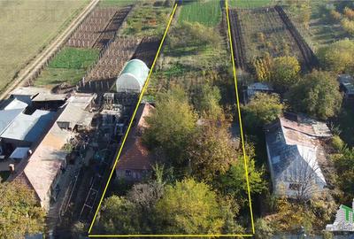 Oportunitate de investitie: Teren intravilan 1008mp cu casa +  teren extravilan - 2