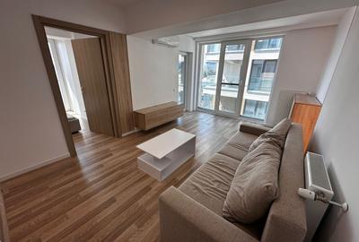 Apartament cu 2 camere semidecomandat, mobilat în Grozăvești