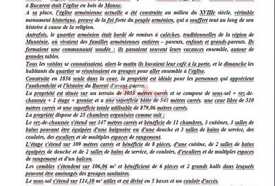 Vanzare Vila Calea Mosilor 136 Centru Istoric,  Bucuresti, Romania. - 19