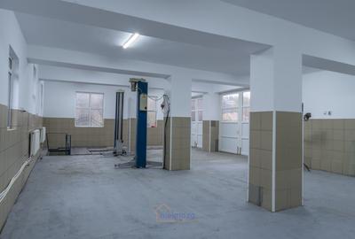 Ansamblu comercial: birou + open space + hală service, curte 550 mp - 4