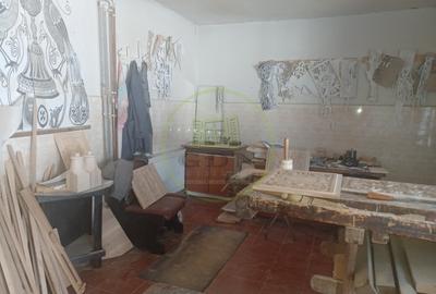 De vanzare fabrica mobilier lemn masiv sculptat + confectii metalice - 2