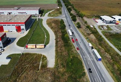 Parcele de teren de vanzare- PUZ industrial - Sanandrei - 8