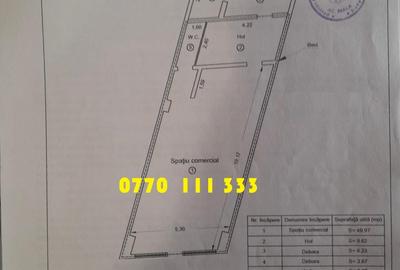 Spatiu comercial 73mp, parter, zona pietonala Ultracentrala. - 1