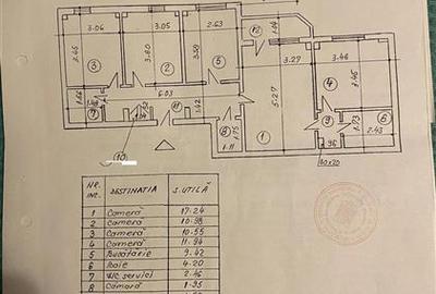 Apartament cu 4 camere semidecomandat în Timpuri Noi