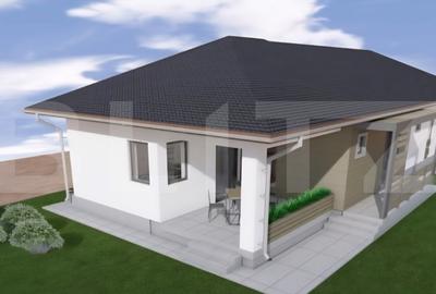 Casă individuală cu 4 camere în Corunca