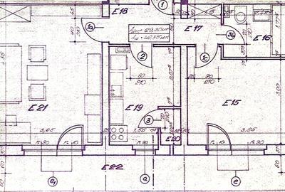 Apartament cu 2 camere decomandat, mobilat în Podgoria