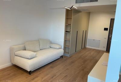 Apartament cu 2 camere semidecomandat, mobilat în Pipera