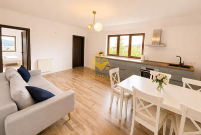 Apartament cu 3 camere nedecomandat, mobilat în Europa