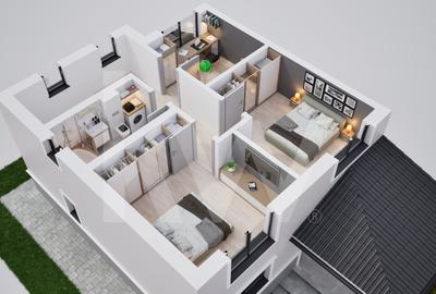 Casa duplex 4 camere in cartier nou Șură Mica - 13