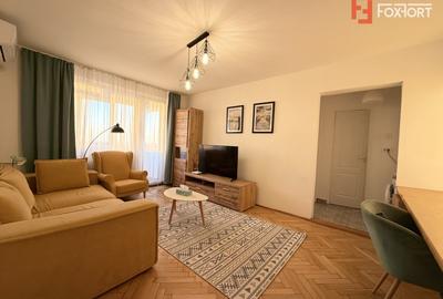 Apartament cu 2 camere semidecomandat, mobilat în Gării