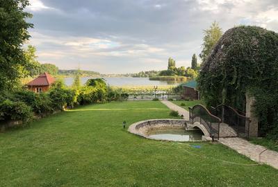 Vilă de Lux pe Malul Lacului Snagov – Ponton, Cramă, Garaj Barcă – Teren 1800mp - 12
