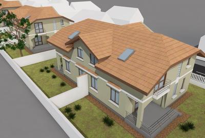 Corbeanca, Laguna Albastra, Lac, vila P+1, tip duplex, 180 mp curte 180 mp, - 9