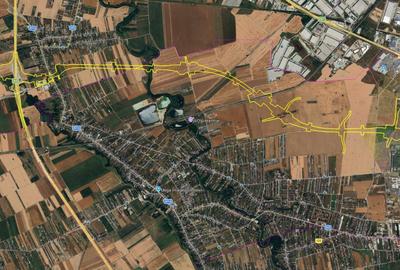Teren Construcții intravilan de 15500 mp, în Domnești