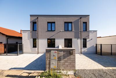 Duplex P+E în Moșnița Nouă, 3 dormitoare, 3 bai, teren 403 mp. Comision 0% - 45