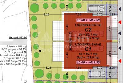 Comision 0% Teren autorizat pentru duplex in Floresti | Str. Fagului - 7