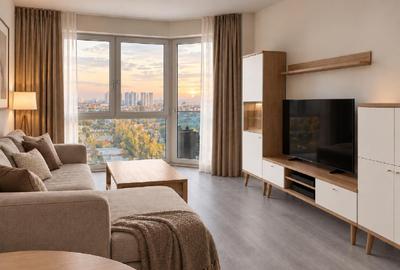 Apartament cu 2 camere semidecomandat în Floreasca