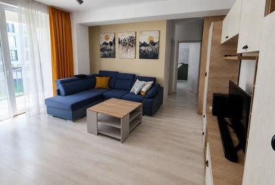 Apartament nou, mobilat, utilat, 3 camere, 2 băi, garaj subteran, terasă mare - 4