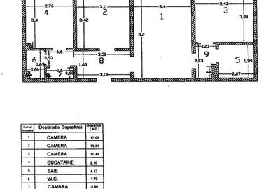 Apartament 3 camere Colentina / Maior Bacila - 10