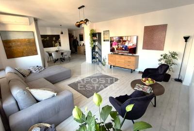 Apartament cu 3 camere decomandat, mobilat în Torontalului