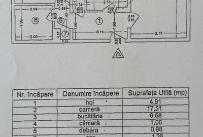 Basarabia-Cernauti-Apartament de 2 camere cu centrala proprie - 5