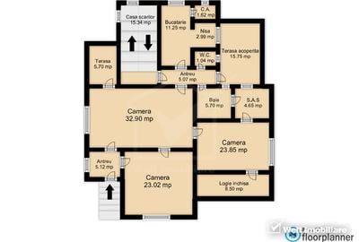 Spațiu de birouri 148mp, 3 încăperi, Andrei Mureșanu zona Ramada - 7