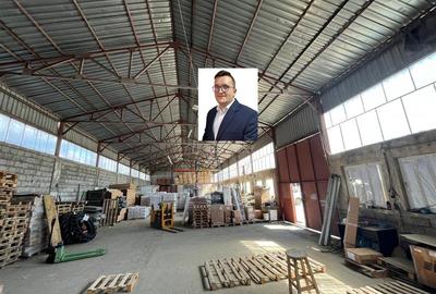 Spațiu industrial, de 480 mp, în Est