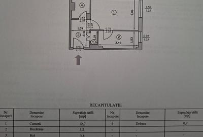 Garsonieră de vânzare – Proprietar – Zona Centrală, Curtea de Argeș - 2
