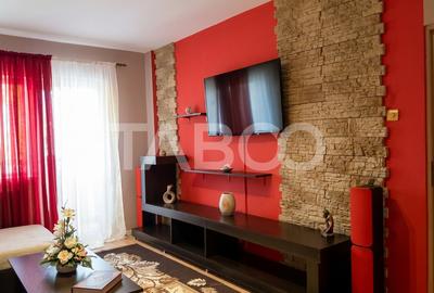 Apartament decomandat 3 camere  2 bai etaj 3 balcon zona buna Cisnadie - 3
