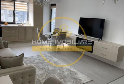 Apartament cu 2 camere semidecomandat, mobilat în Vișani