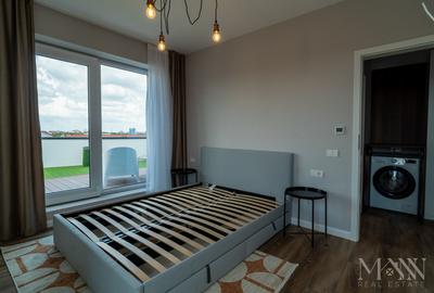 Apartament 2 cam. + terasa 44 mp de închiriat | Bloc Verde, Clujului - 6