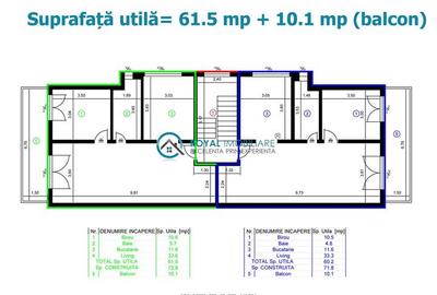 Royal Imobiliare-Vanzare Apartament 2 Camere Zona Albert - 15