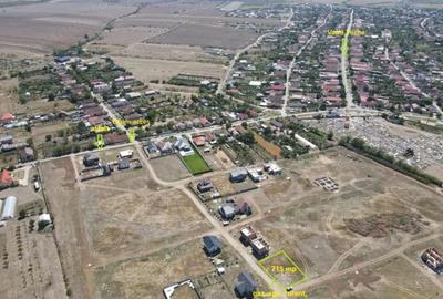Teren Construcții intravilan de 715 mp, în Moșnița Nouă
