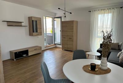 Apartament cu 2 camere semidecomandat, mobilat în Dumbrăvița