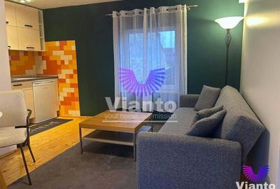Apartament cu 2 camere nedecomandat, mobilat în Ultracentral