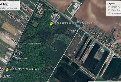 INCHIRIEZ 3.7ha PADURE+anexe pentru AVENTURA Parc, Bucuresti-Vest Padurea Ileana - 7