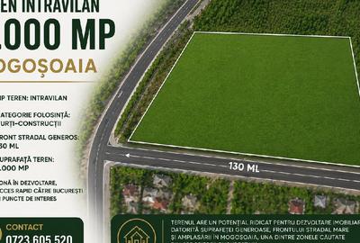 Teren Construcții intravilan de 9000 mp, în Mogoșoaia